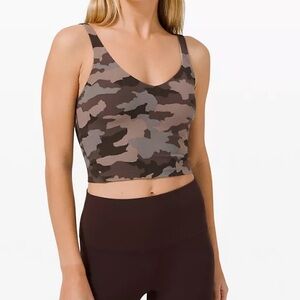 Lululemon Align Tank Top Heritage 365 Camo Dusty Bronze Multi
